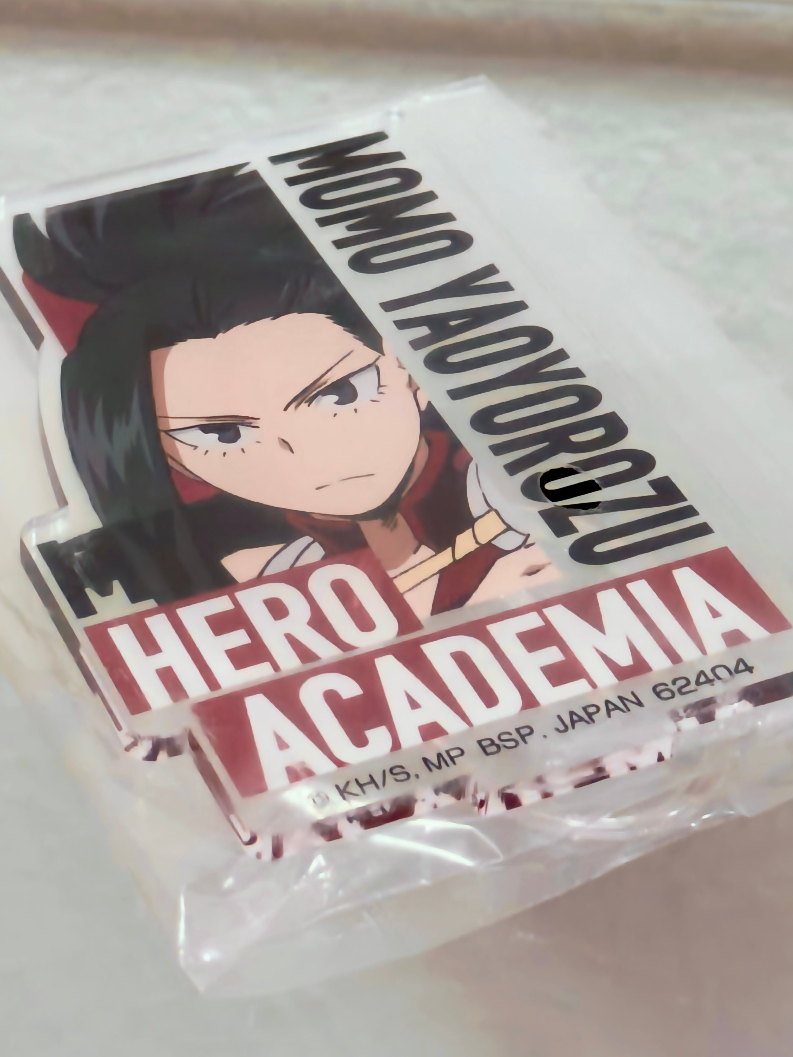Ichiban Kuji My Hero Academia (Prize H: Momo Yaoyorozu Acrylic Stands)