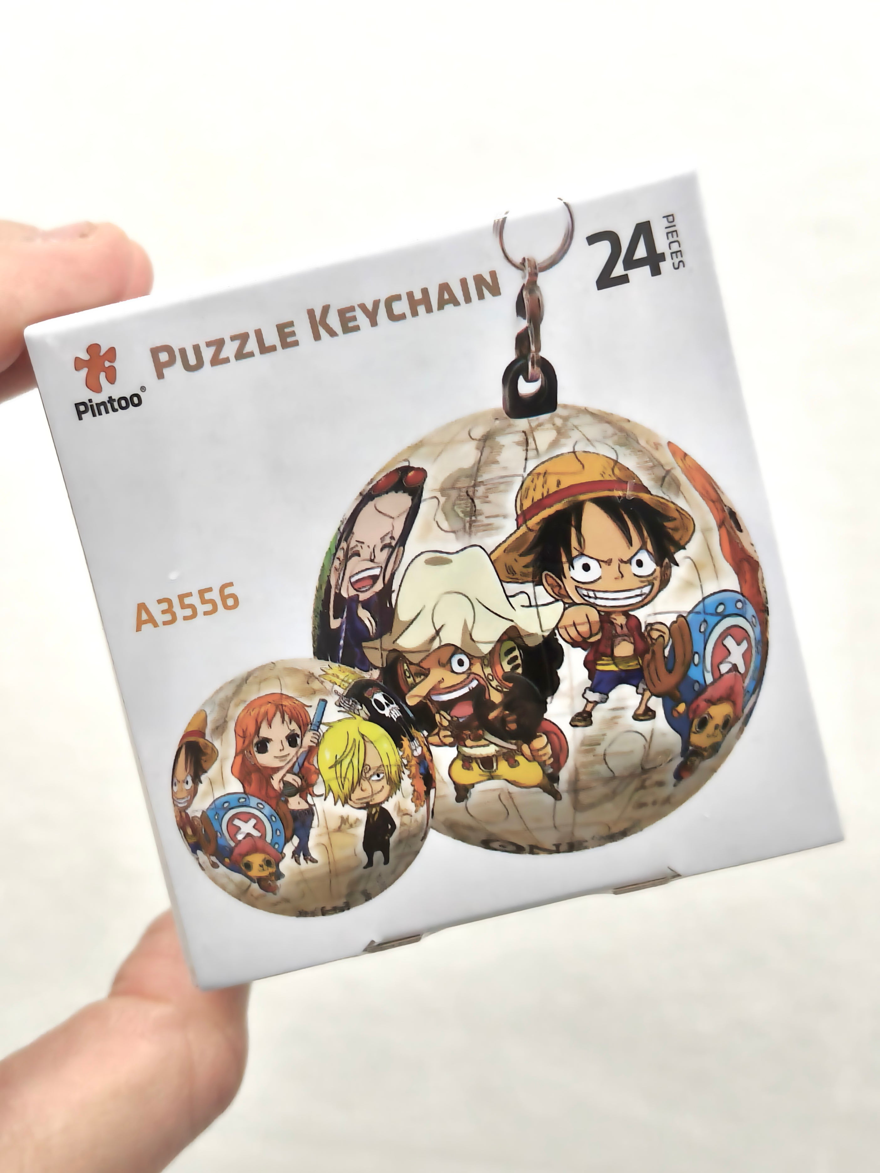 Pintoo One Piece 3D Puzzle Keychain