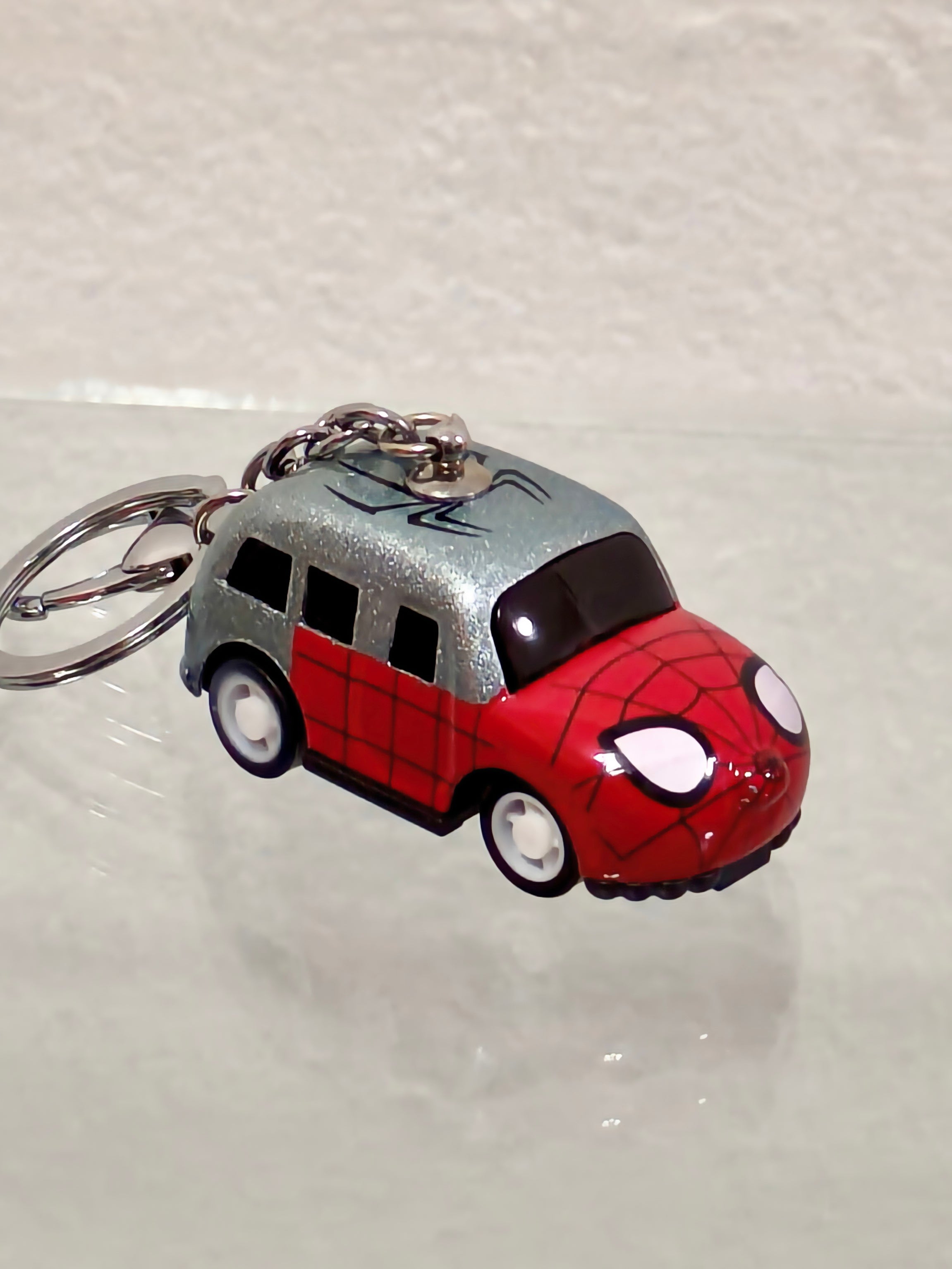 Spider-Man Chibi Car Keychain